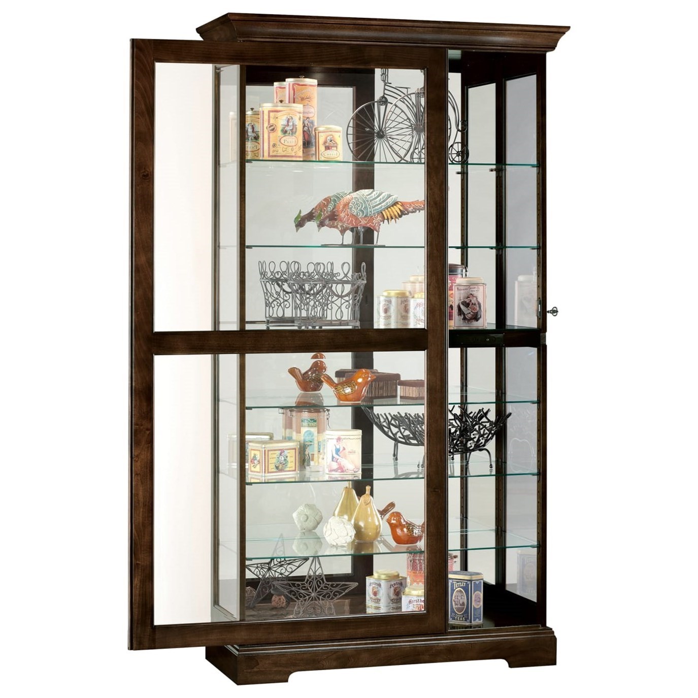 Howard miller curio new arrivals cabinets for sale